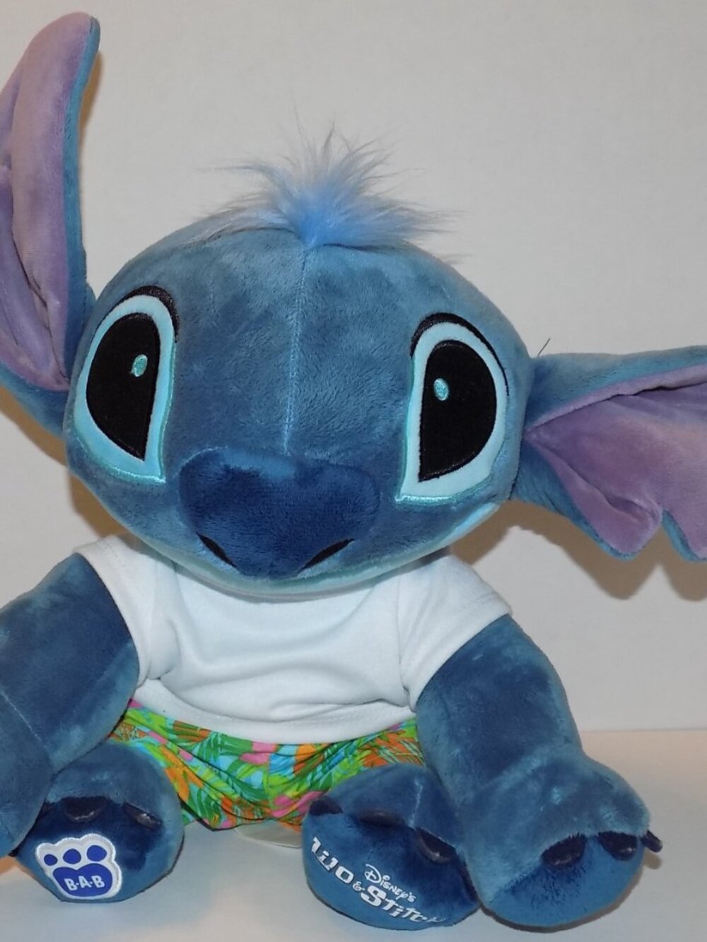 Build-A-Bear Disney Stitch Plush Aloha Outfit